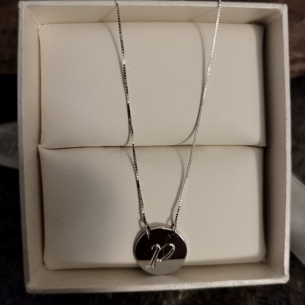 Removable p disc necklace